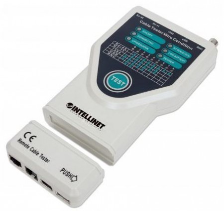 Cable tester 5-in-1 LAN USB FireWire