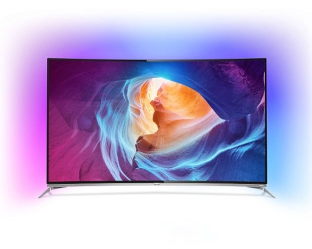 PHILIPS 65'' 65PUS870012 3D 4k Android Ambilight zakrivljeni