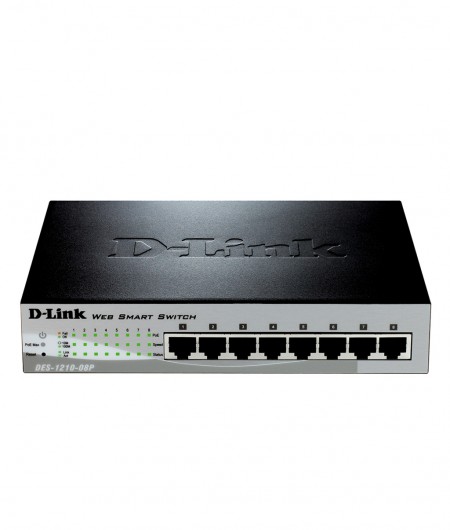 D-LINK DGS-1210-08P 8port PoE Smart T