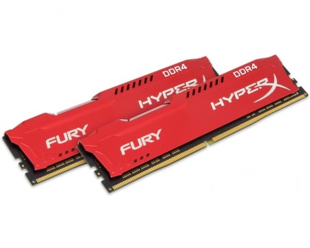 KINGSTON DIMM DDR4 32GB 2x16GB kit HX426C16FRK232 HyperX Fury Red