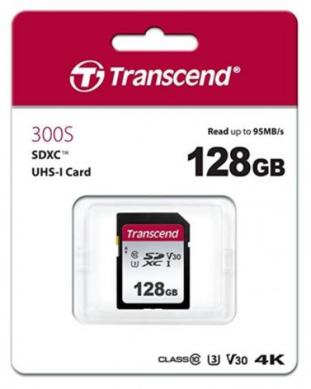 TRANSCEND 128GB UHS-I U3 300S