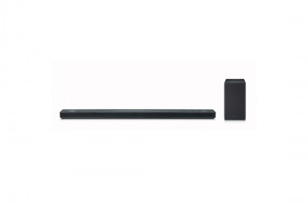 LG SK10Y soundbar, 2.1, 550W, WiFi Subwoofer, Bluetooth, Dolby Atmos by MERIDIAN, Chromecast, Black' ( 'SK10Y' )