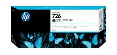 HP No.726 300-ml Matte BlackDesignjet Ink Cartridge[CH575A]' ( 'CH575A' ) 