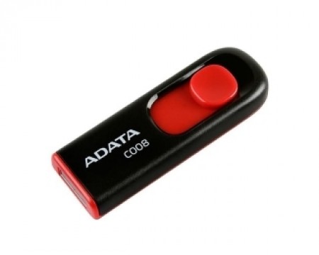 A-DATA 8GB 2.0 AC008-8G-RKD crno crveni