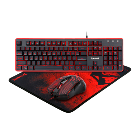 REDRAGON Keyboard Mouse and Mousepad S107 ( 11453 )