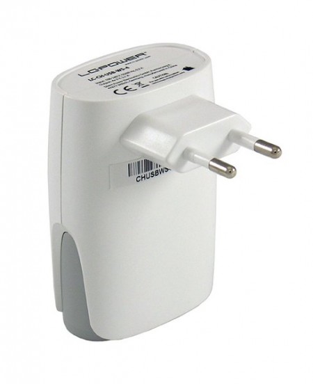 Adapter LC Power LC-CH-USB-WS-4 USB 4port charger