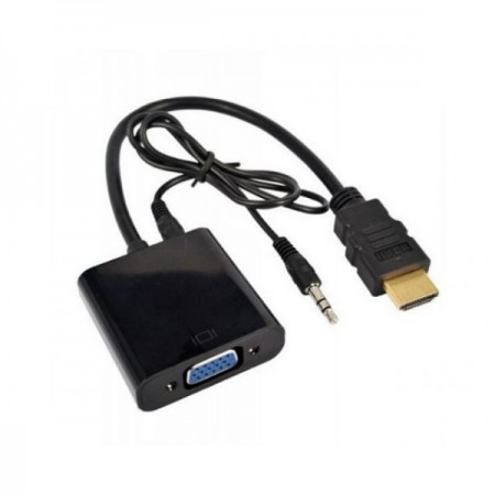 E-Green HDMI (M) - VGA (F) sa audio kablom ( 6811 )