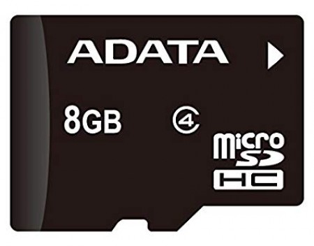 A-DATA 8GB class 4 + adapter AUSDH8GCL4-PA1 plastic box