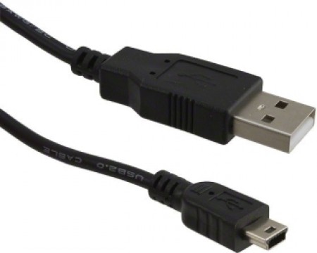 FAST ASIA Kabl USB A - USB Mini-B MM 1.8m crni