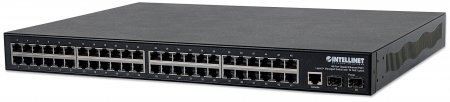 LAN Intellinet Switch PoE+ 48port Gigabit, 2x10GB SFP+, PoE 400W