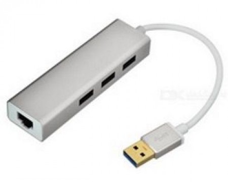 USB 3.0 to HUB 3.0 (mž) + RJ45 ž , Linkom