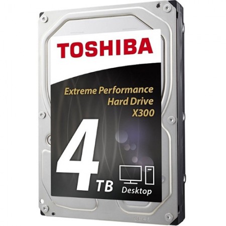 TOSHIBA 3.5'' 4TB SATA3 128MB X300 HDWE140UZSVA