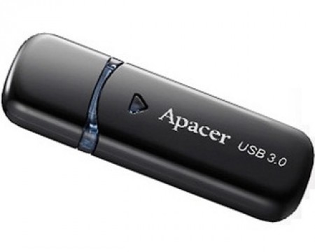 APACER 32GB AH355 USB 3.0 flash crni