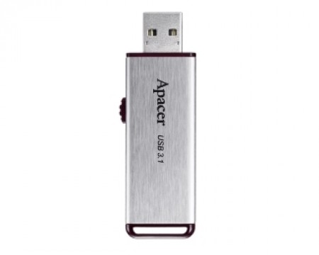 APACER 64GB AH35A USB 3.1 flash srebrni