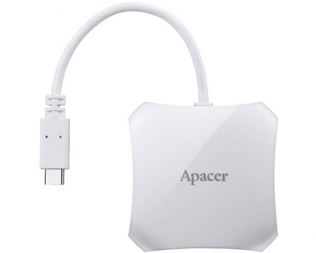 APACER AP350 USB 3.1 Type-C hub beli