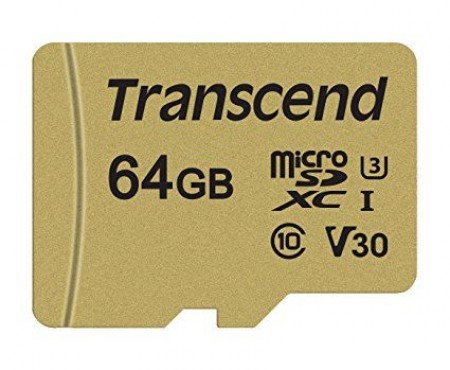 TRANSCEND 64GB bez adaptera TS64GUSD500S