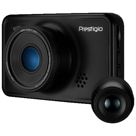 Car Video Recorder PRESTIGIO RoadRunner 527DL (Dual Camera: front - FHD 1920x1080@30fps, HD 1280x720@60fps, rear - VGA 640?480@30fps, 3.0 i