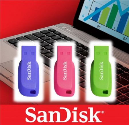 SanDisk 16GB Cruzer Blade paket od 3kom