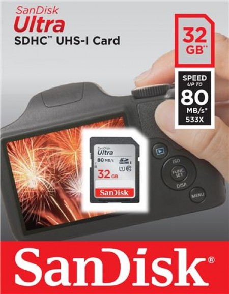 SanDisk 32GB Ultra SDHC