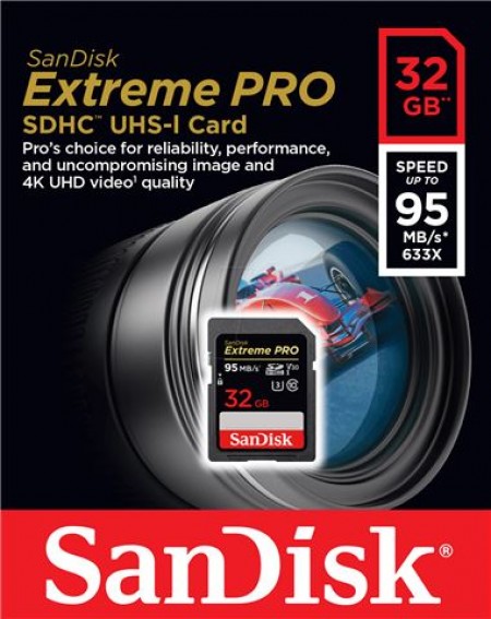 SanDisk 32GB Extreme Pro SDXC