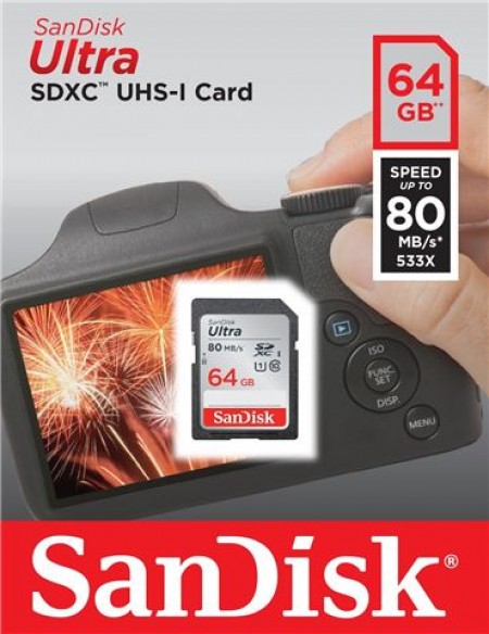 SanDisk 64GB SanDisk Ultra SDXC