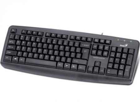 Tastatura PS/2 Genius KB-110X US Crna