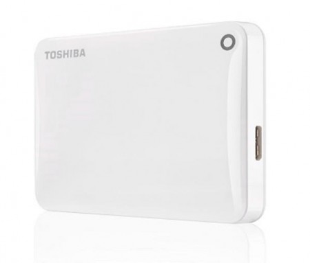 TOSHIBA Canvio Connect II 2.5'' 500GB White HDTC805EW3AA 