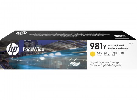 HP 981Y Extra High Yield Yellow Original PageWide Cartridge' ( 'L0R15A' ) 