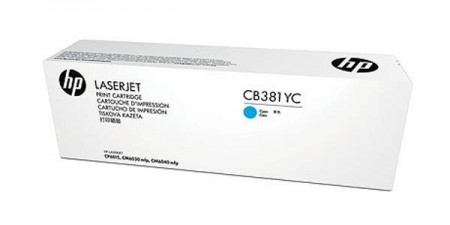 HP PPU Toner Cyan CLJ CP6015CM6030CM6040 [CB381YC]' ( 'CB381YC' ) 