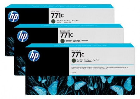 HP No. 771C 3-pack 775-ml Matte Black Designjet Ink Cartridges za Ploter Z6200 [B6Y31A]' ( 'B6Y31A' ) 