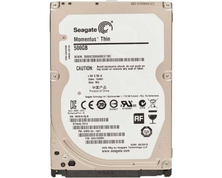 SEAGATE 500GB 2.5'' SATA II ST500LT012 Momentus Thin