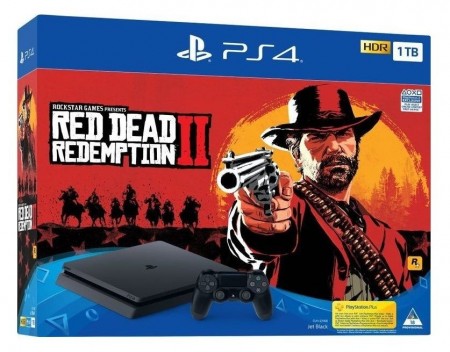 SONY PlayStation PS4 1TB Bundle Red Dead Redemption 2