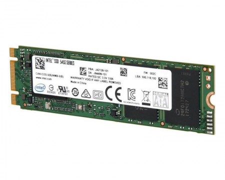 INTEL 512GB M.2 SATA III SSD 545s Series SSDSCKKW512G8X1