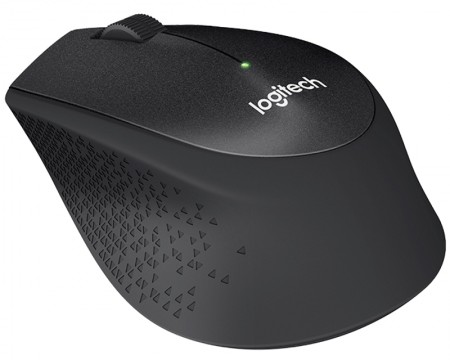 LOGITECH Wireless Mouse M330 SILENT PLUS - EMEA - BLACK ( 910-004909 ) 