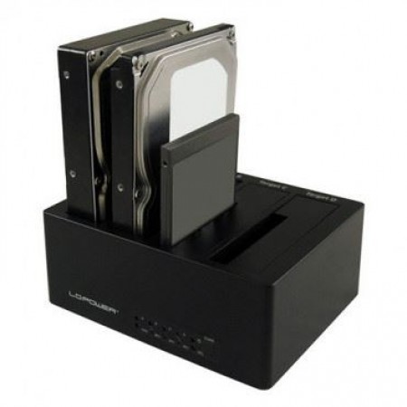 HDD DOCKING LC-DOCK-U3-4B USB3.0/eSATA 4x HDD/SSD Black