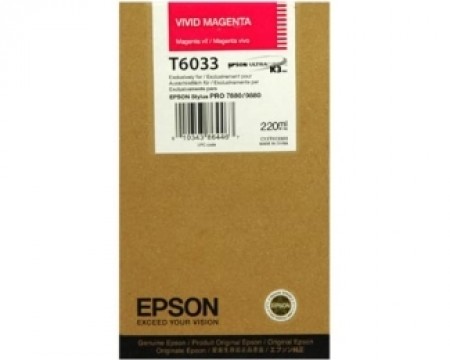 EPSON T6033 Vivid magenta kertridž