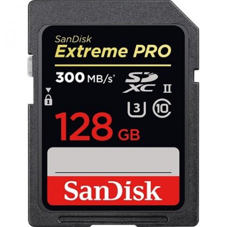 SD CARD.128GB SanDisk Extreme Pro UHS-II SDSDXPK-128G-GN4IN