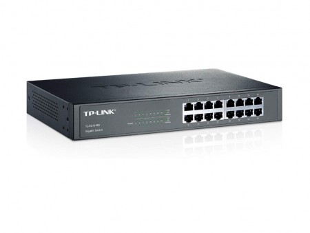 TP-Link 16-Port Gigabit Desktop Rackmount 16-port TL-SG1016D ( 15159 )