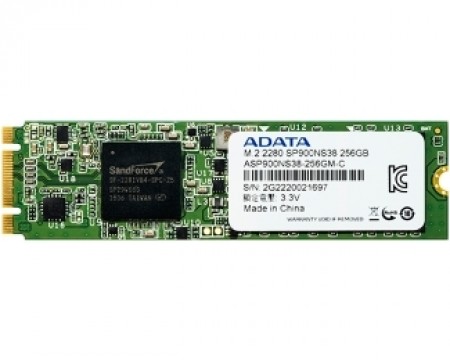 A-DATA 256GB M.2 ASP900NS38-256GM-C SSD