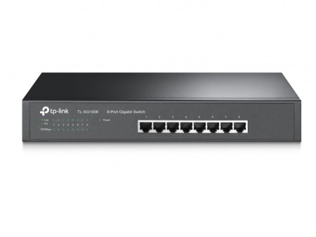 TP-LINK Gigabit Switch 8x RJ45 13'' TL-SG1008