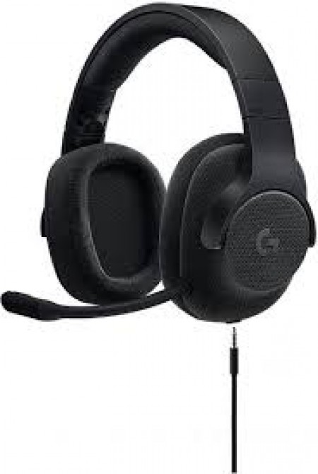 Logitech G433 Surround Sound Gaming Headset TRIPLE BLACK-3.5MM