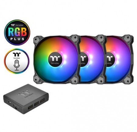 THERMALTAKE Pure Plus 12 RGB 3 kom