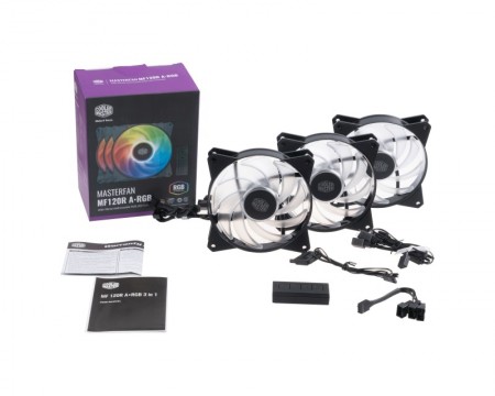 COOLER MASTER MasterFan MF120R A-RGB 3 in 1 R4-120R-203C-R1