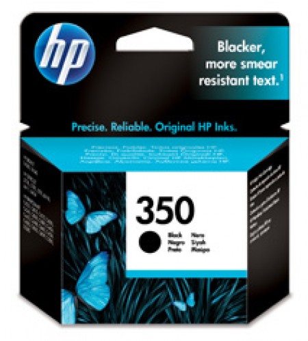 HP No.350XL Black Inkjet Print Cartridge with Vivera Ink CB336EE