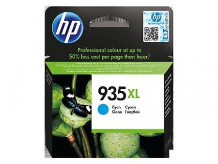 HP No. 935 XL High Yield Cyan Ink Cartridge Officejet Pro Printers 6230, All-in-One  6830 C2P24AE