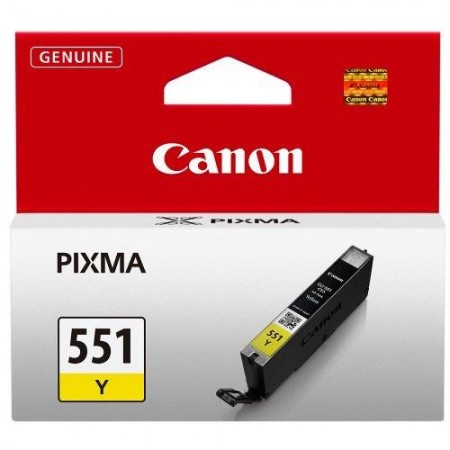 Canon Ink Tank CLI-551Y za MG5450565063506450665071507550, iP72508750, iX6850 BS6511B001AA