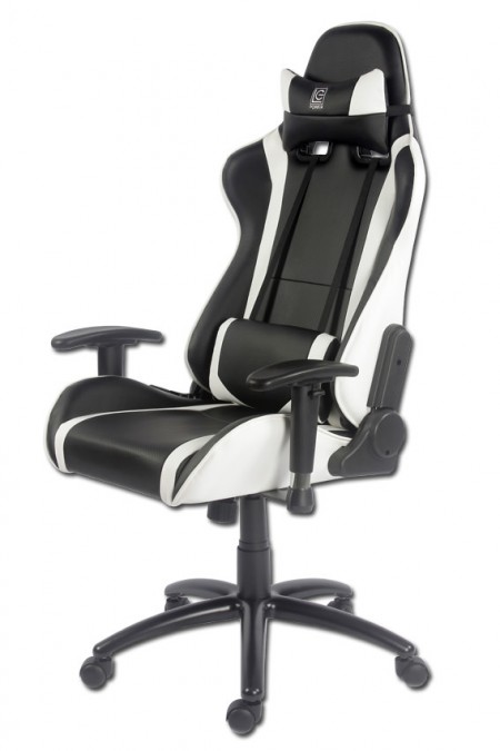 LC Power LC-GC-2 Gaming Chair Black/White