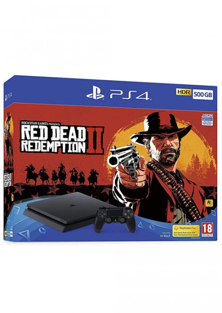 SONY PlayStation PS4 500GB + Red Dead Redemption 2