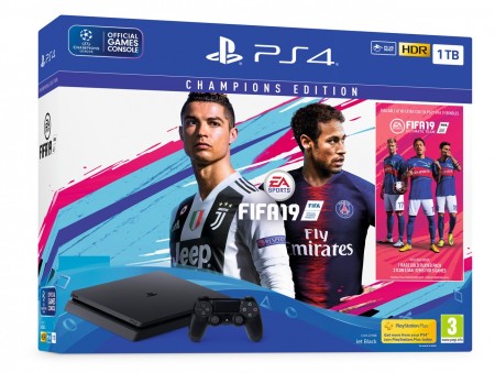 SONY PlayStation PS4 1TB + FIFA 19 Champions edition