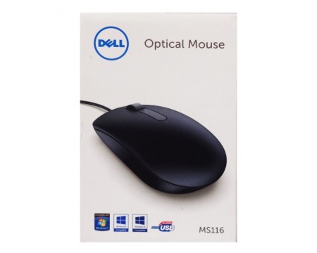 DELL MS116 USB Optical crni retail box